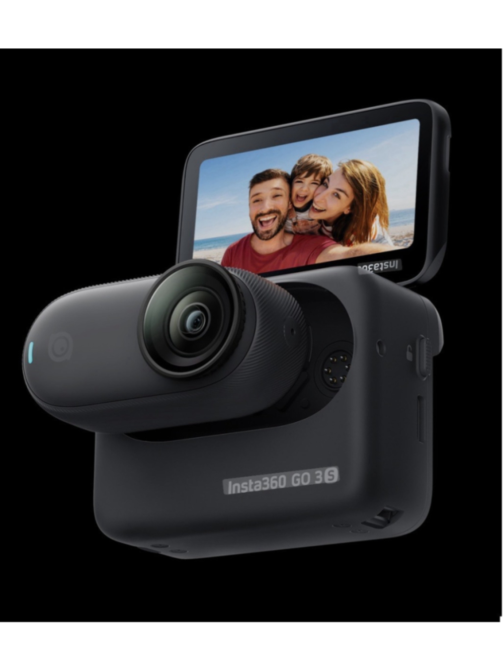 Insta360 GO 3S 128GB Action Camera: 4K Waterproof Bluetooth Wi-Fi-NSIB